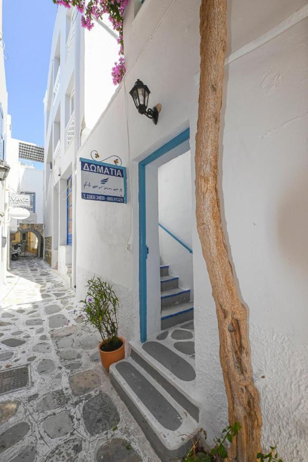 Hermes Rooms Tinos Bagian luar foto